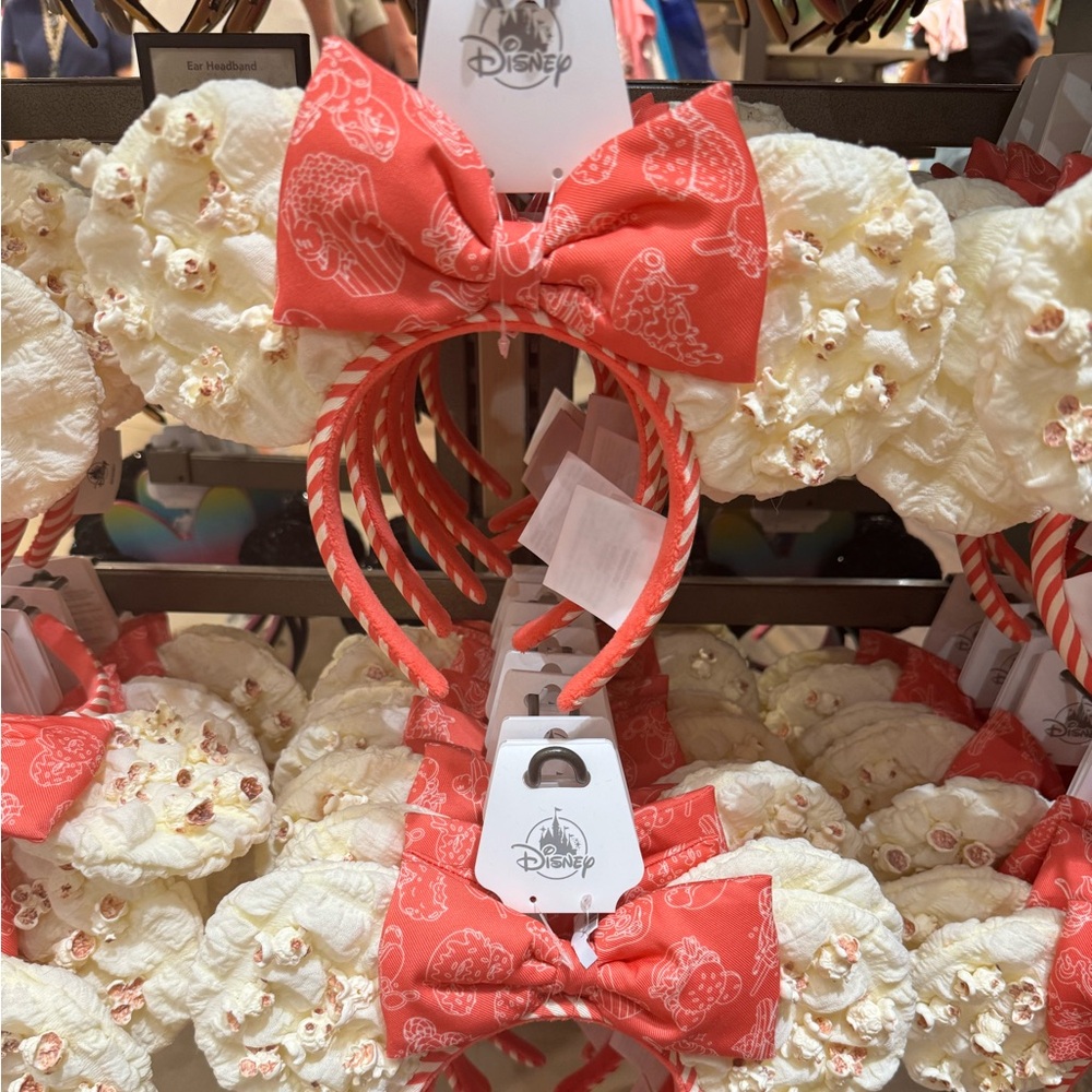 Disney Popcorn Minnie Mouse Ears Headband